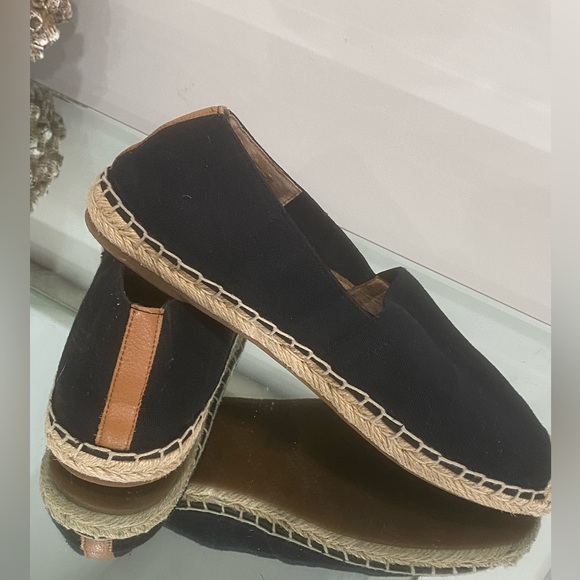 Vionic Espadrille Black Knit Upper size 9 - Picture 1 of 12